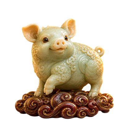 Pig Chinese Zodiac artwork