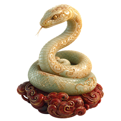 Snake Chinese Zodiac artwork